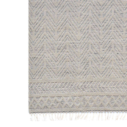 Tapis Leda en laine tressée 6x9