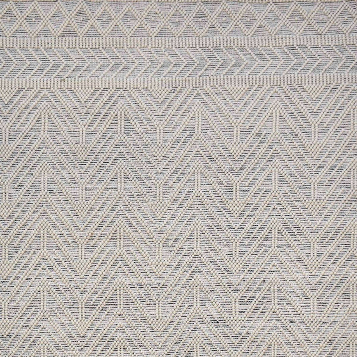 Tapis Leda en laine tressée 6x9