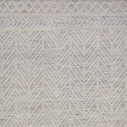 Tapis Leda en laine tressée 6x9
