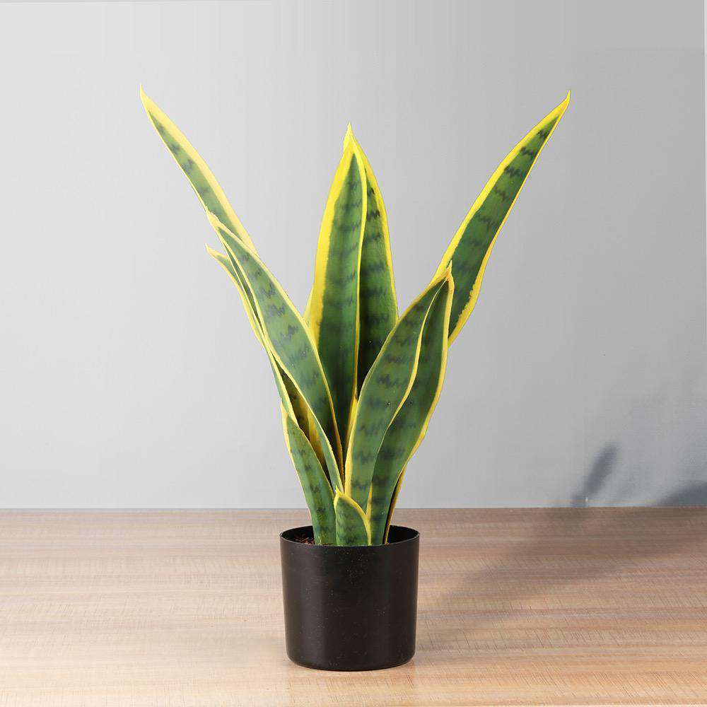 Leti Sansevieria Artificielle en Pot 53 cm