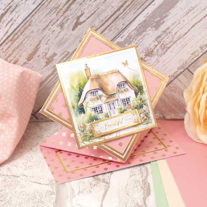 Spring Feelings Matt-tastic Foiled Edge-to-Edge Cardstock