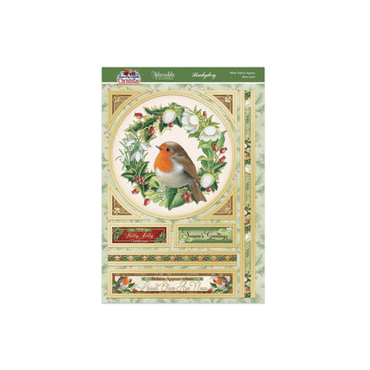 A Merry Little Christmas Deco-Large Set – Quand les Rouges-Gorges Apparaissent