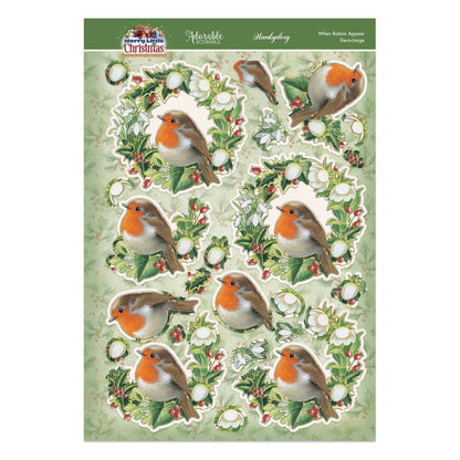 A Merry Little Christmas Deco-Large Set – Quand les Rouges-Gorges Apparaissent