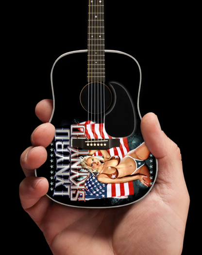 Lynyrd Skynyrd USA Tribute Acoustic Mini Guitar
