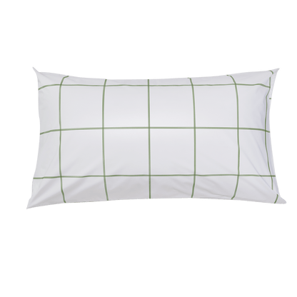 Lot de taies d'oreiller essentielles en percale de coton biologique
