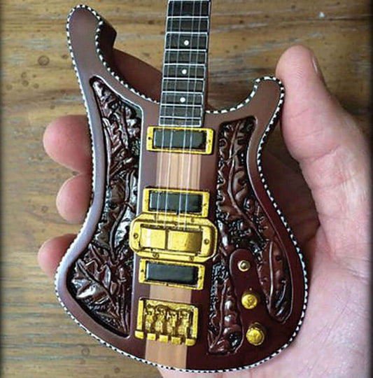 Réplique de basse miniature de collection signature Lemmy