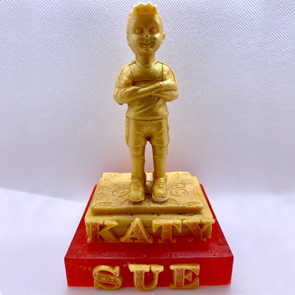 Footballer Folded Arms Silicone Mould