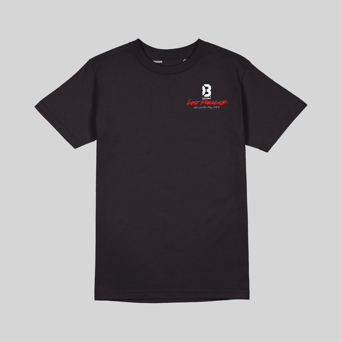 T-shirt Lost Paradise - Noir