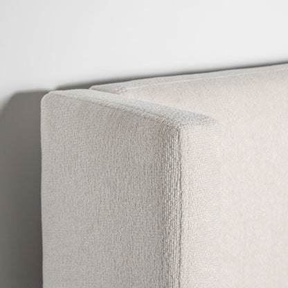 Lit Angie tiroir de rangement moderne – Crème