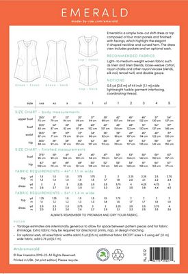 Made by Rae - Emerald Dress Pattern