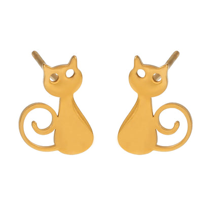 MIAOU : Boucles d'oreilles chat