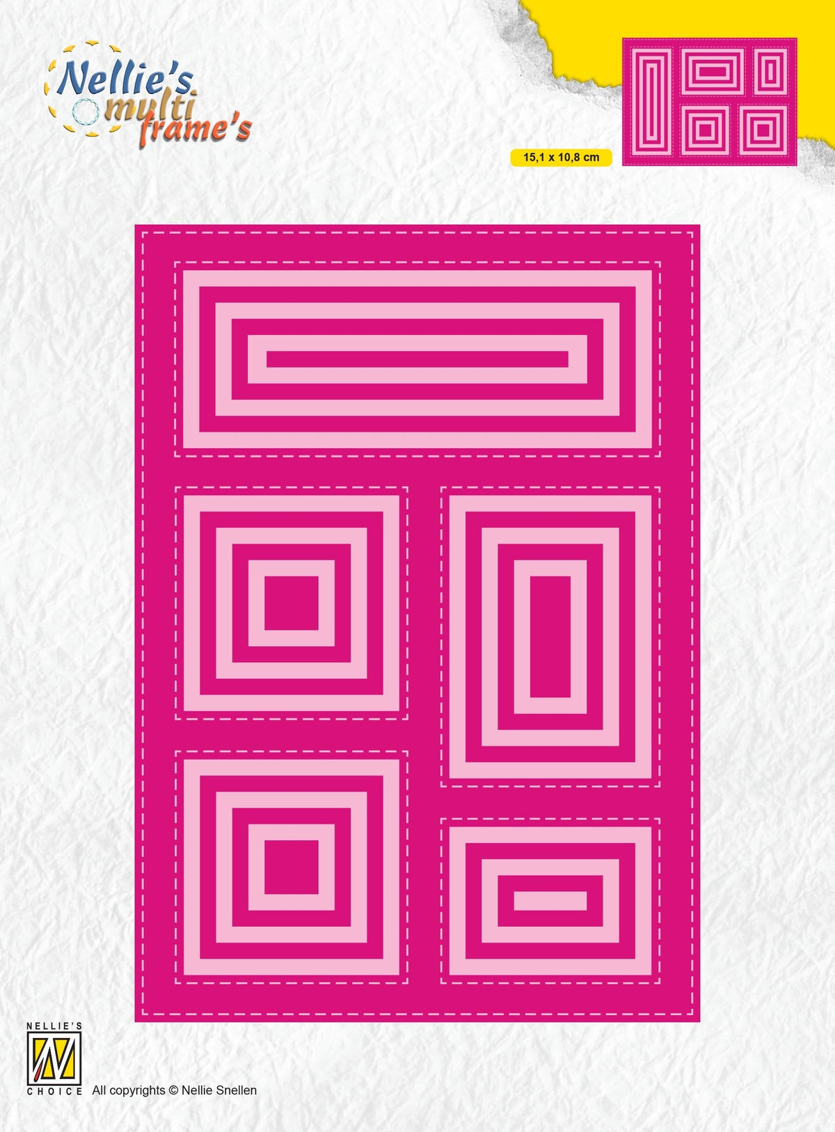 Matrices d'estampage multi-empreintes — Rectangle