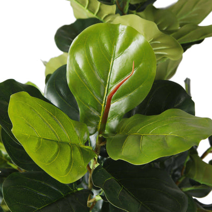 Plante artificielle en pot Ficus Lyrata Mila (plusieurs tailles)