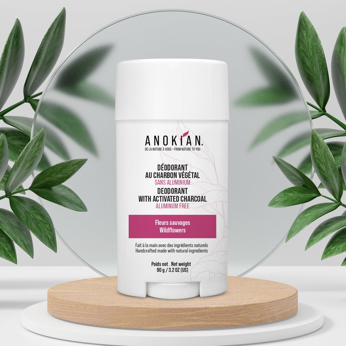 Déodorant naturel sans aluminium | Fleurs sauvages