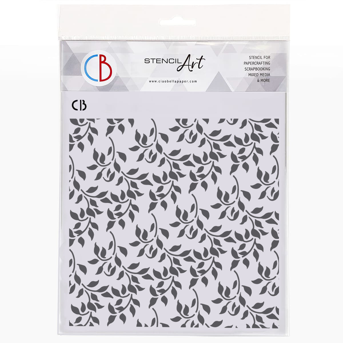 Pochoir de texture Ciao Bella 20,3x20,3 cm Over The Hedge