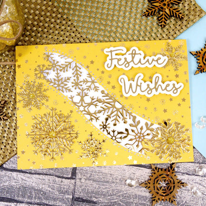 Moonstone Dies - Pretty Snowflake Panels