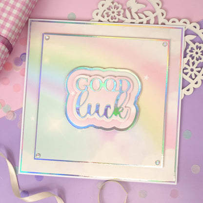 Moonstone Dies - Radiant Sentiments - Good Luck & Thank You