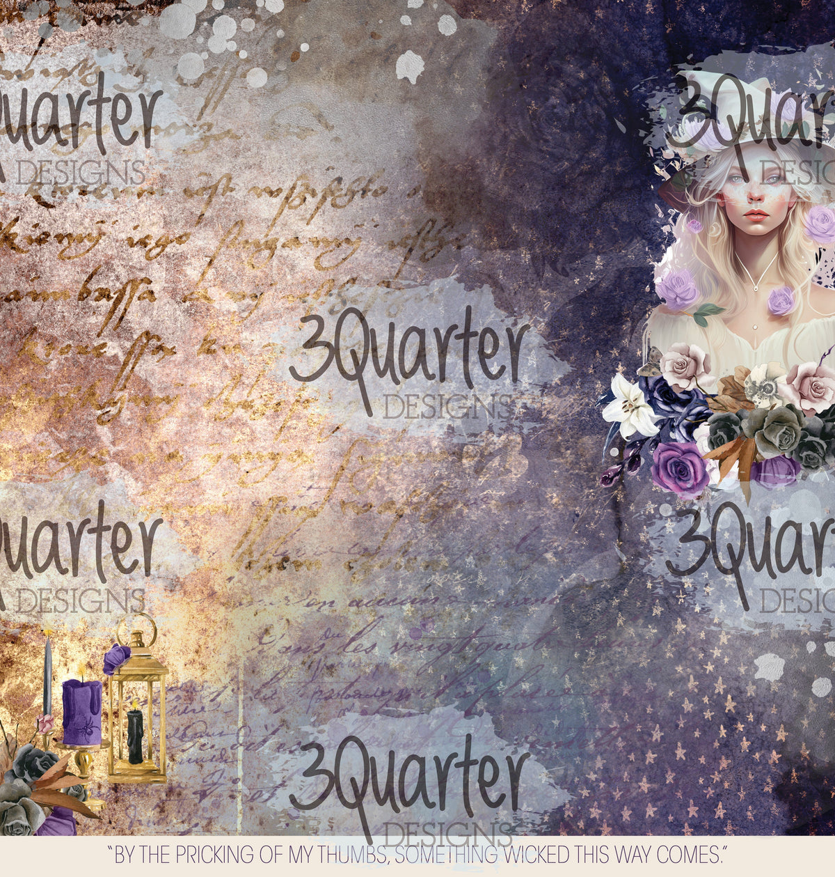 Lot de papiers 30x30 cm Collection Magic Potion