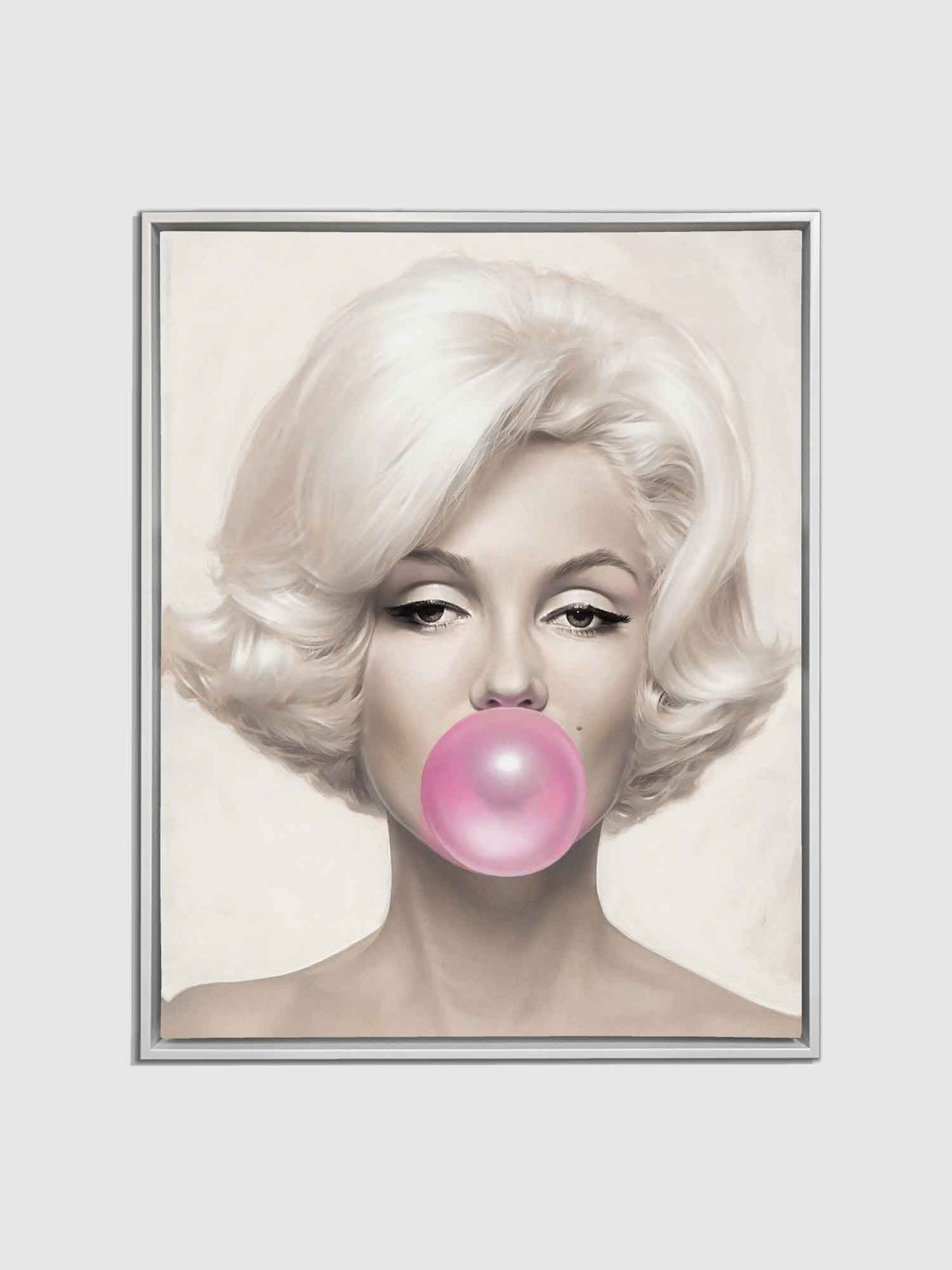 Marilyn en rose - Décoration murale