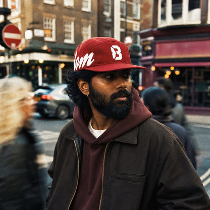 CASQUETTE FREEDOM - Bordeaux