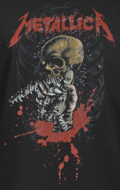 Metallica - Alien Birth Black T-Shirt