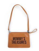 LES TRÉSORS DE MAMAN ASPECT CUIR MARRON