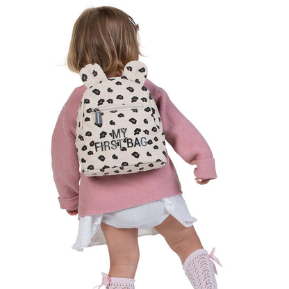 Mon premier sac imprimé léopard