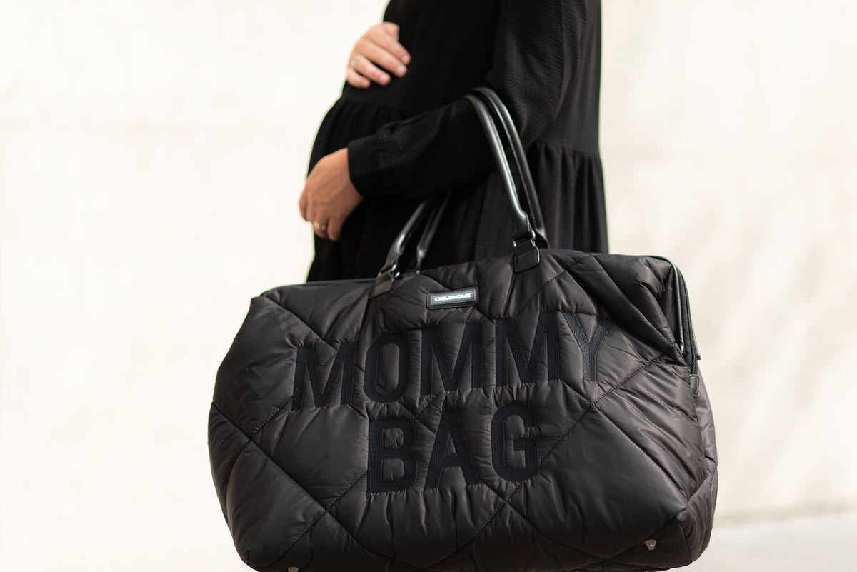 Sac à langer matelassé Cloud Comfort - Noir