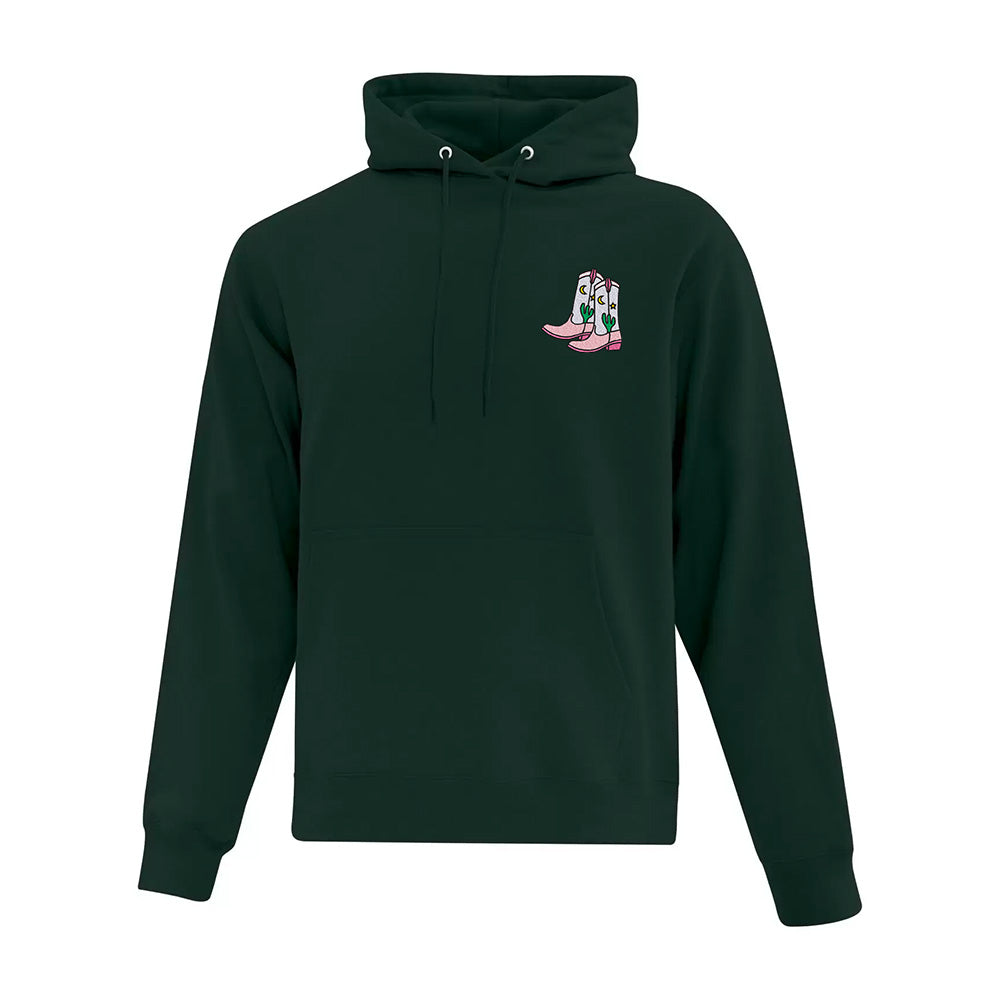 Hoodie MoonLight Cowboy Boots brodé