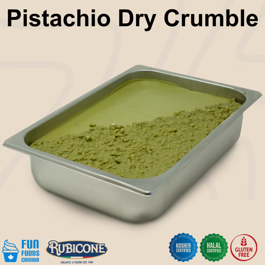 Pistache en éclats secs - Seau de 3 kg - Rubicone Canada - Livraison gratuite partout au Canada pour les commandes de plus de 199 CAD