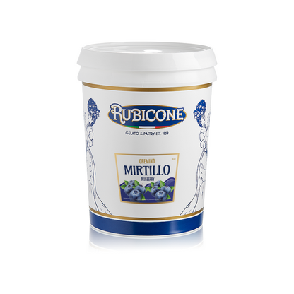Blueberry Spreadable Filling Cream - Cremino Blueberry - 5 KG Bucket - Rubicone Canada - Ships Free Within Canada on Orders Above CAD $199