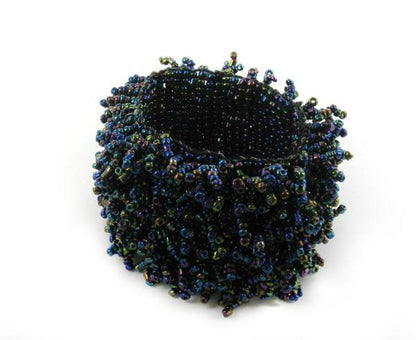 Stretchy Beaded Urchin Bracelet