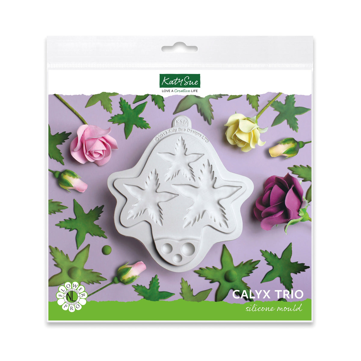 Flower Pro Calyx Trio Silicone Mould