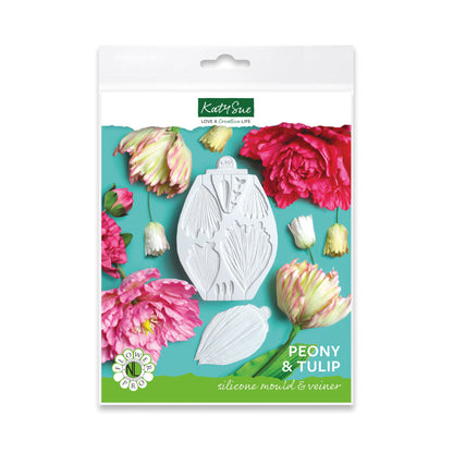 Flower Pro Peony / Tulip Silicone Mould and Veiner