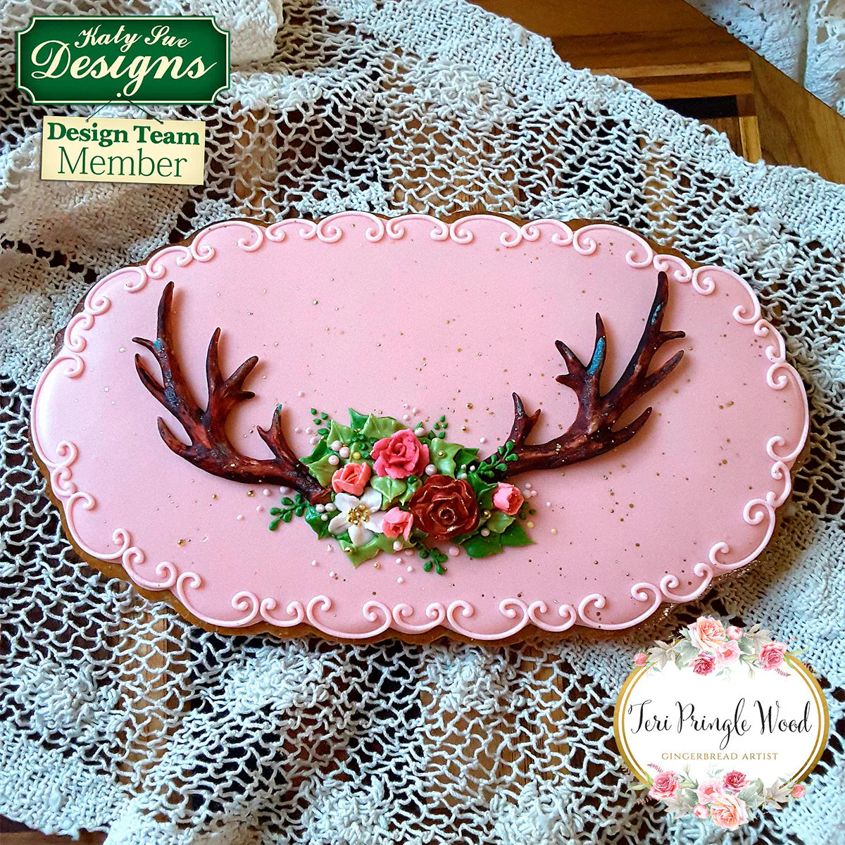Flower Pro Small Antlers Silicone Mould