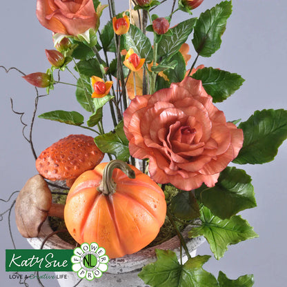 Moule et veineur en silicone Flower Pro feuilles d'érable, de lierre et de ginkgo
