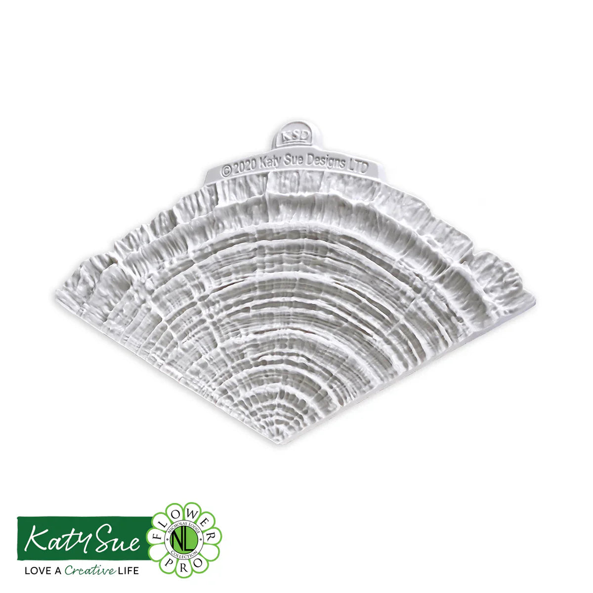 Flower Pro Large Log Slice Veiner Silicone Mould