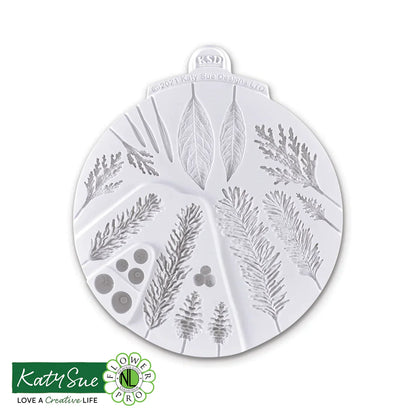 Flower Pro Winter Foliage Silicone Mould