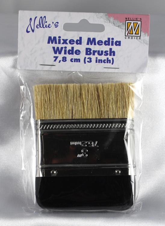 Pinceau large média mixte 7,8 cm (3 pouces)