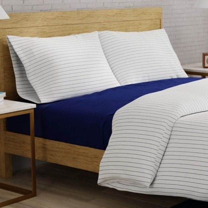 Parure de draps en percale de coton biologique essentielle