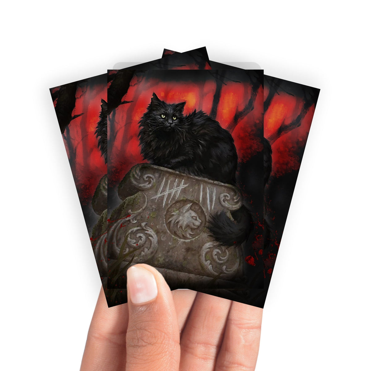 Nine-Lives Familiar Card Sleeves