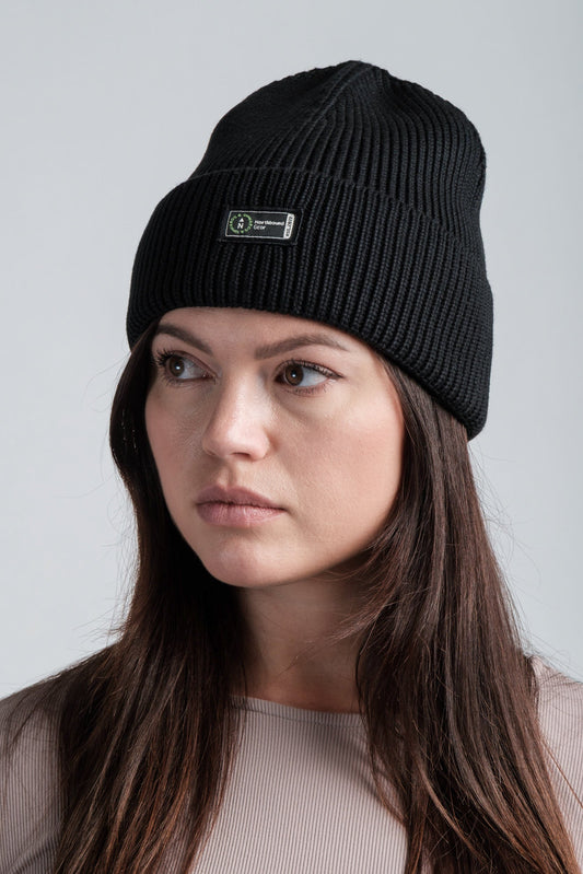 Bonnet en coton tricoté pour l'hiver