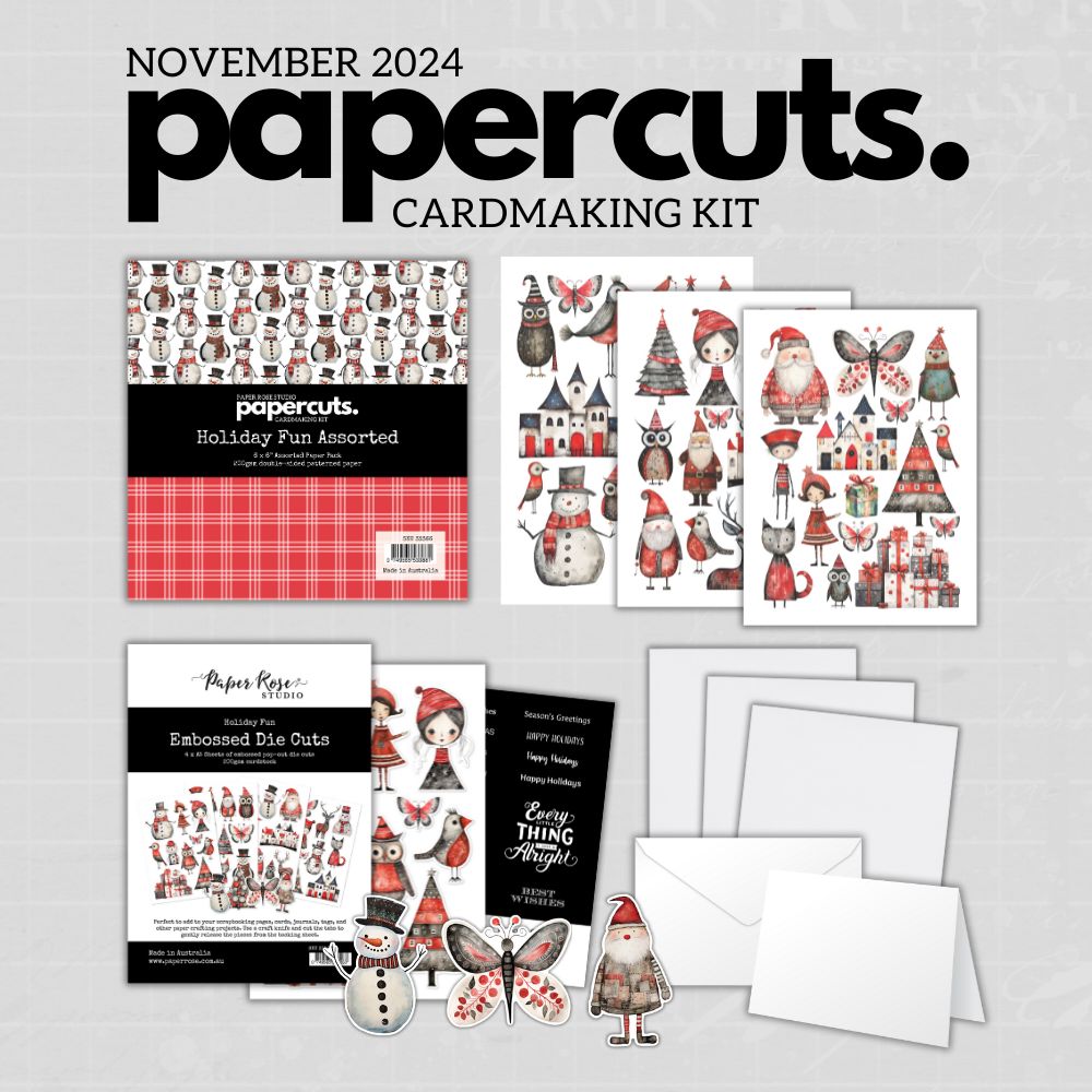 Kit de Papiers Découpés Amusants pour les Fêtes Novembre 33366