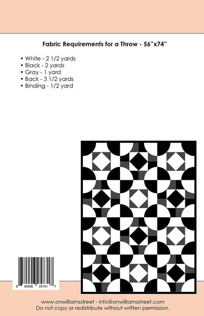 Monochromality Quilt Pattern