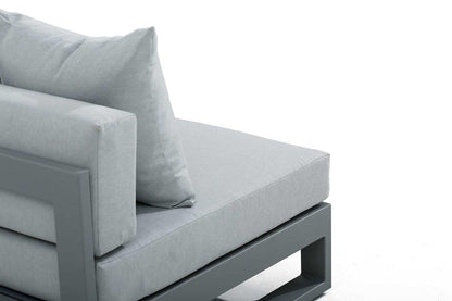 Sectionnel d'extérieur Oasis 3 pièces en aluminium
