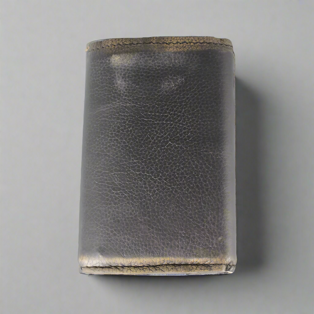 Portefeuille en cuir à chaîne chromée pour homme Open Road