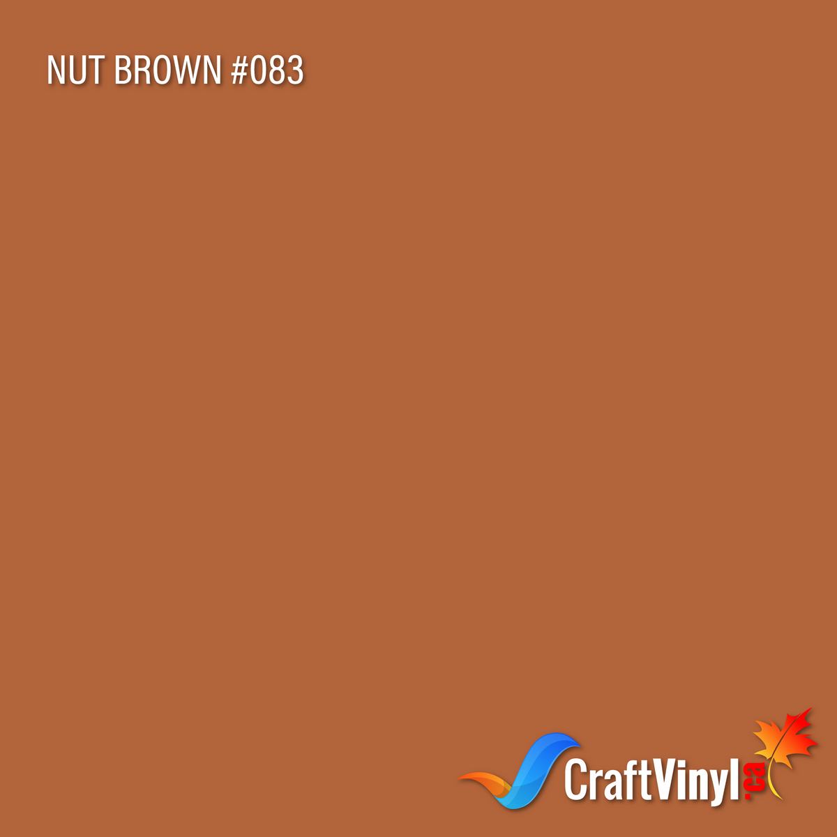Oracal 651 Vinyle Lustré Marron Noix #083