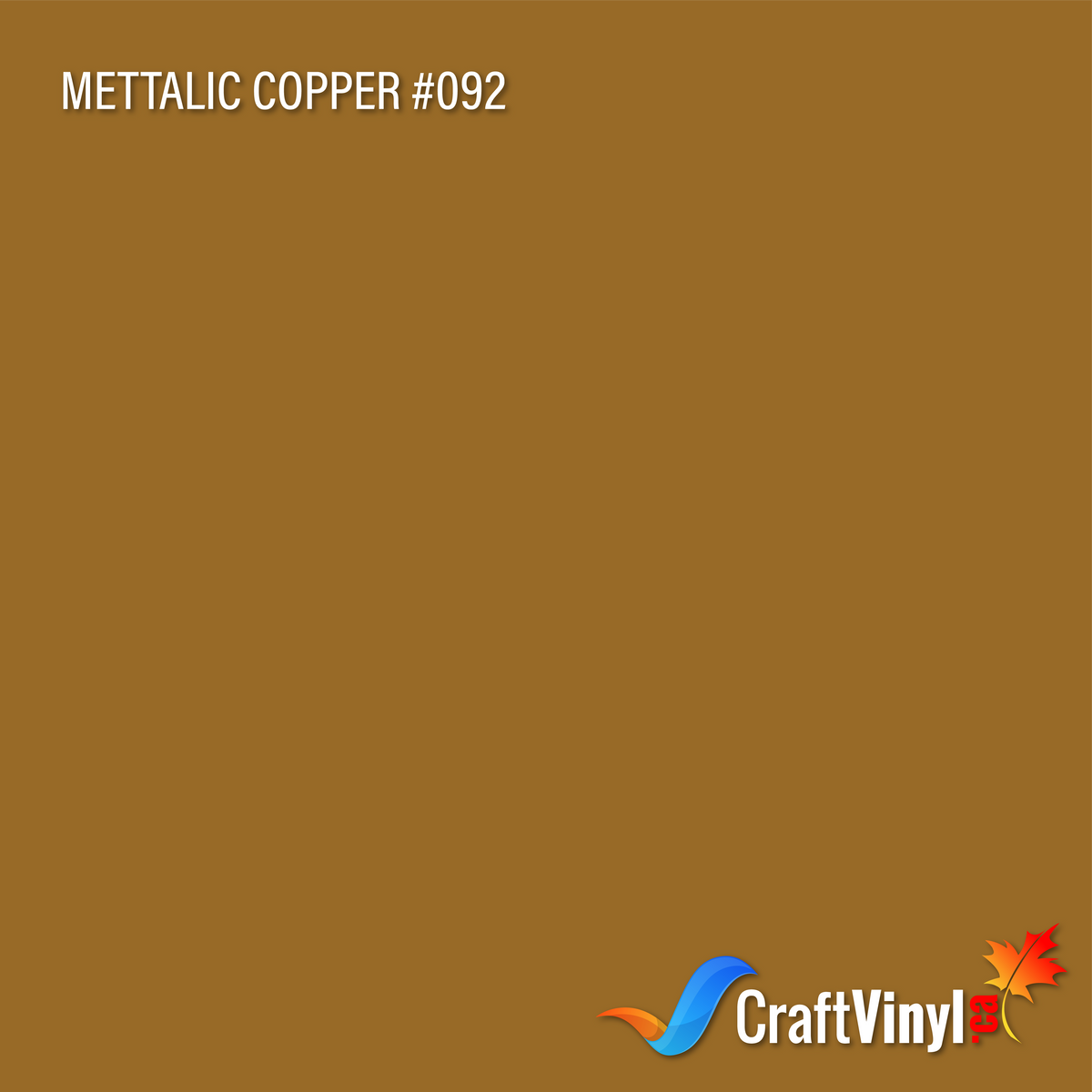 Oracal 651 Metallic Copper #092 12''x5ft