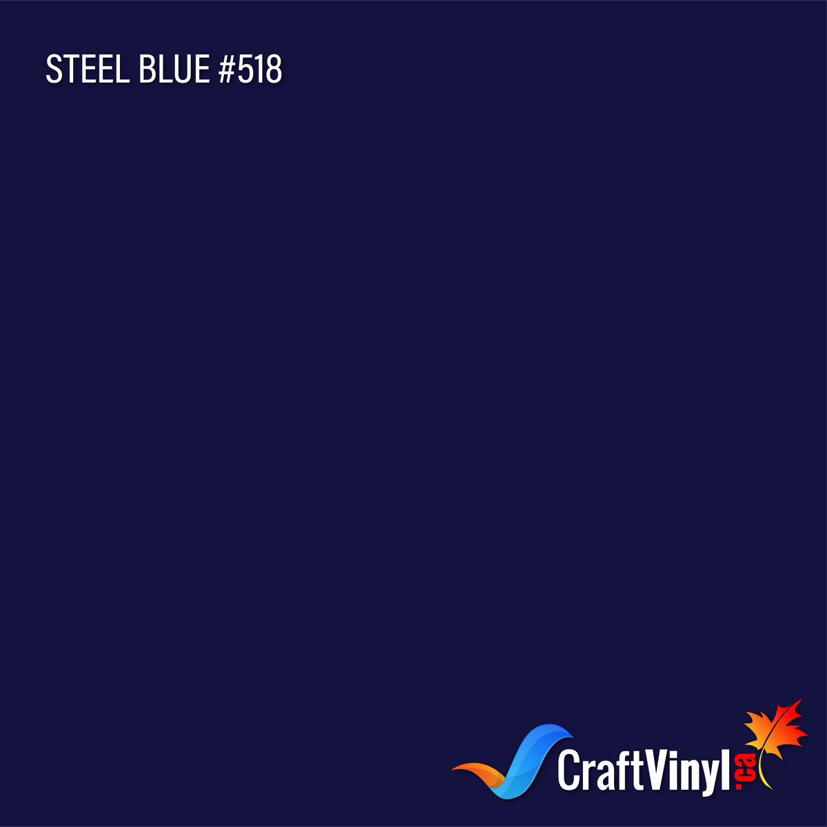 Oracal 651 Glossy Steel Blue #518 sheets and rolls