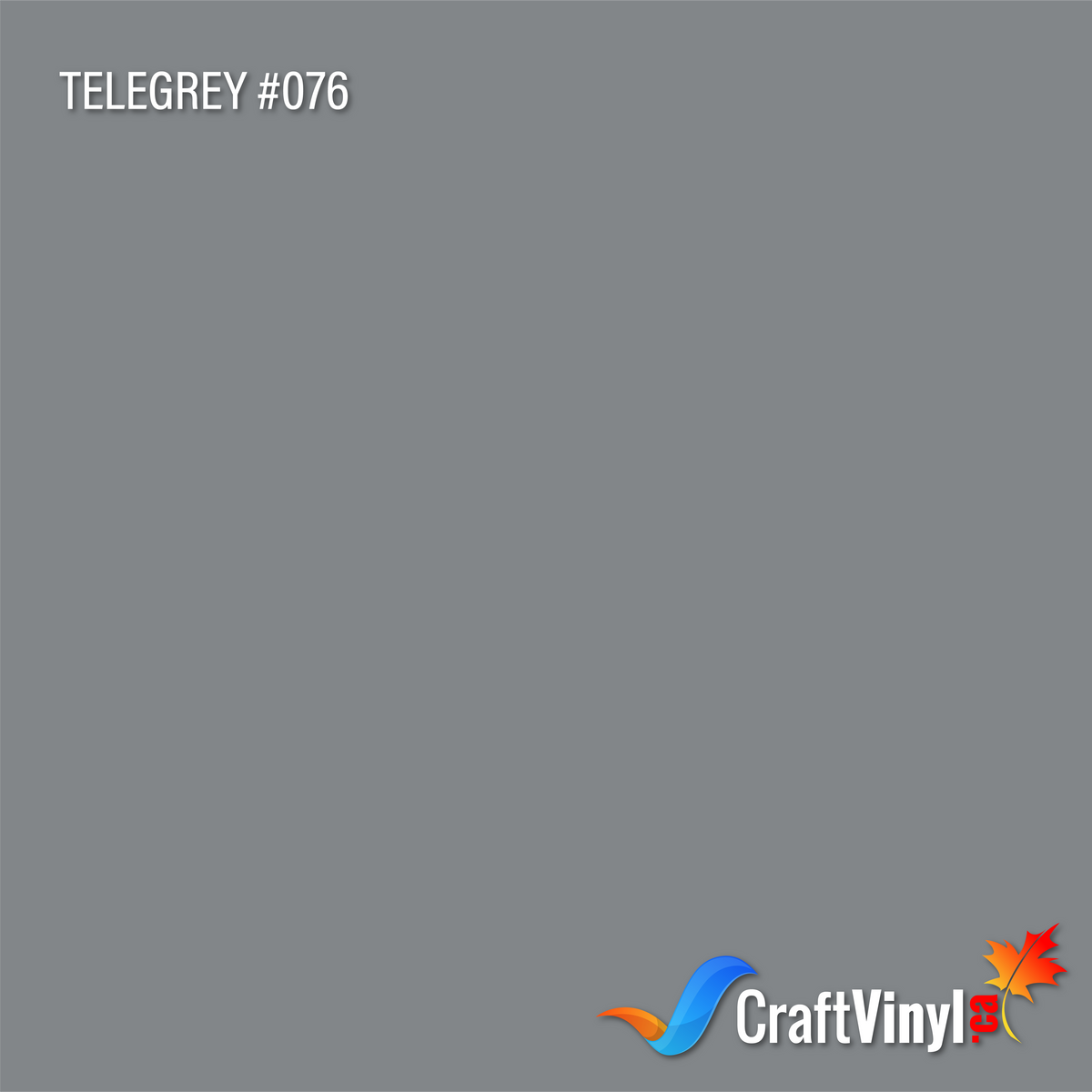 Vinyle Oracal 651 Brillant Gris Télé #076
